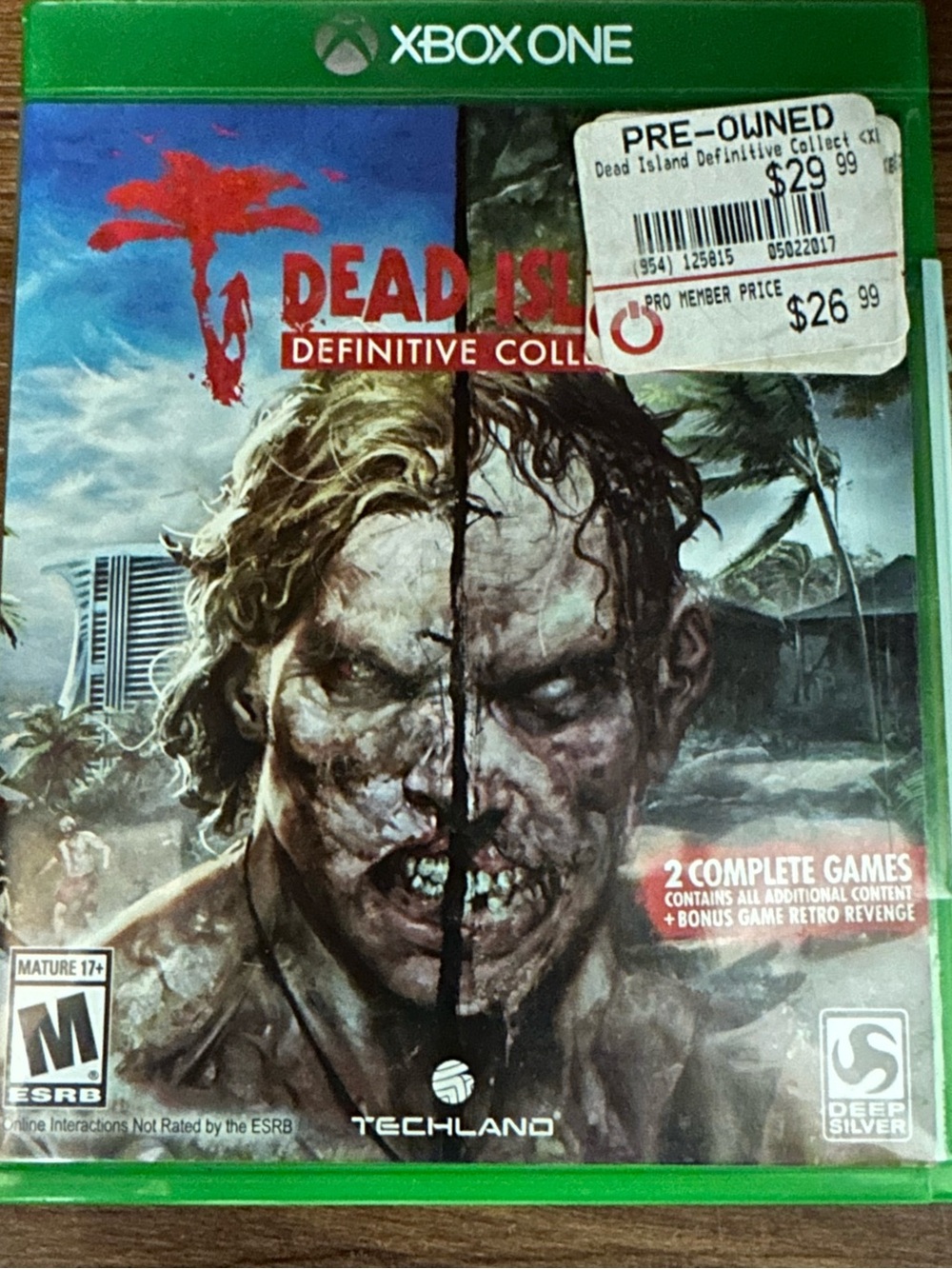 Dead Island Definitive Collection - Xbox One (Remastered Zombie Action / 2 Games